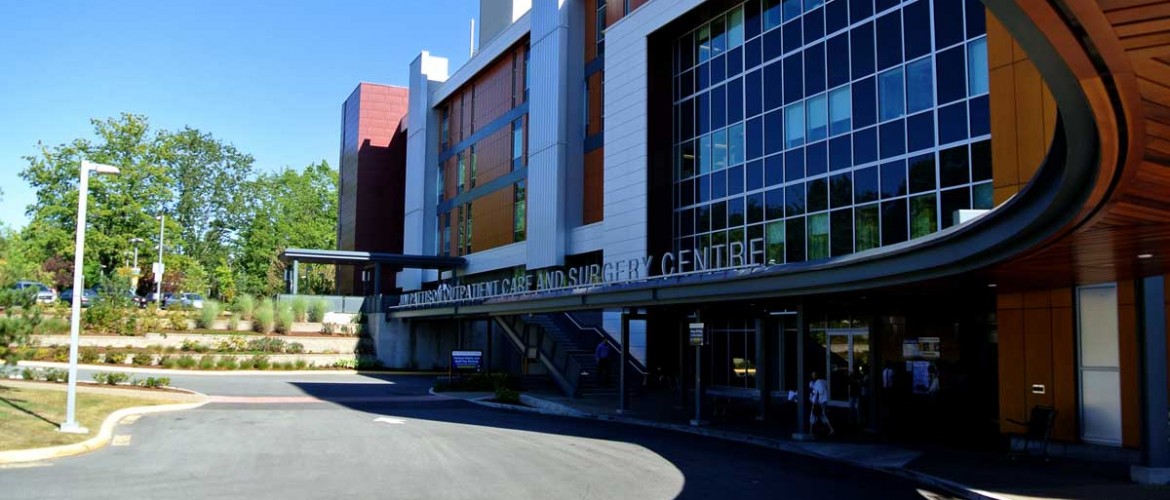 Jim Pattison Outpatient Care and Surgery Centre Entrance